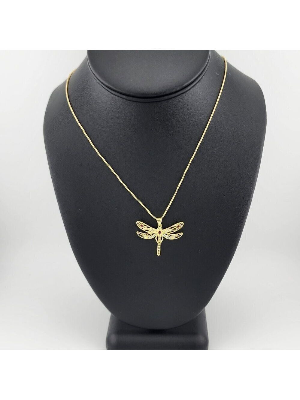 Last One Brand New Multi Colored DragonFly Necklace - Picture 6 of 12